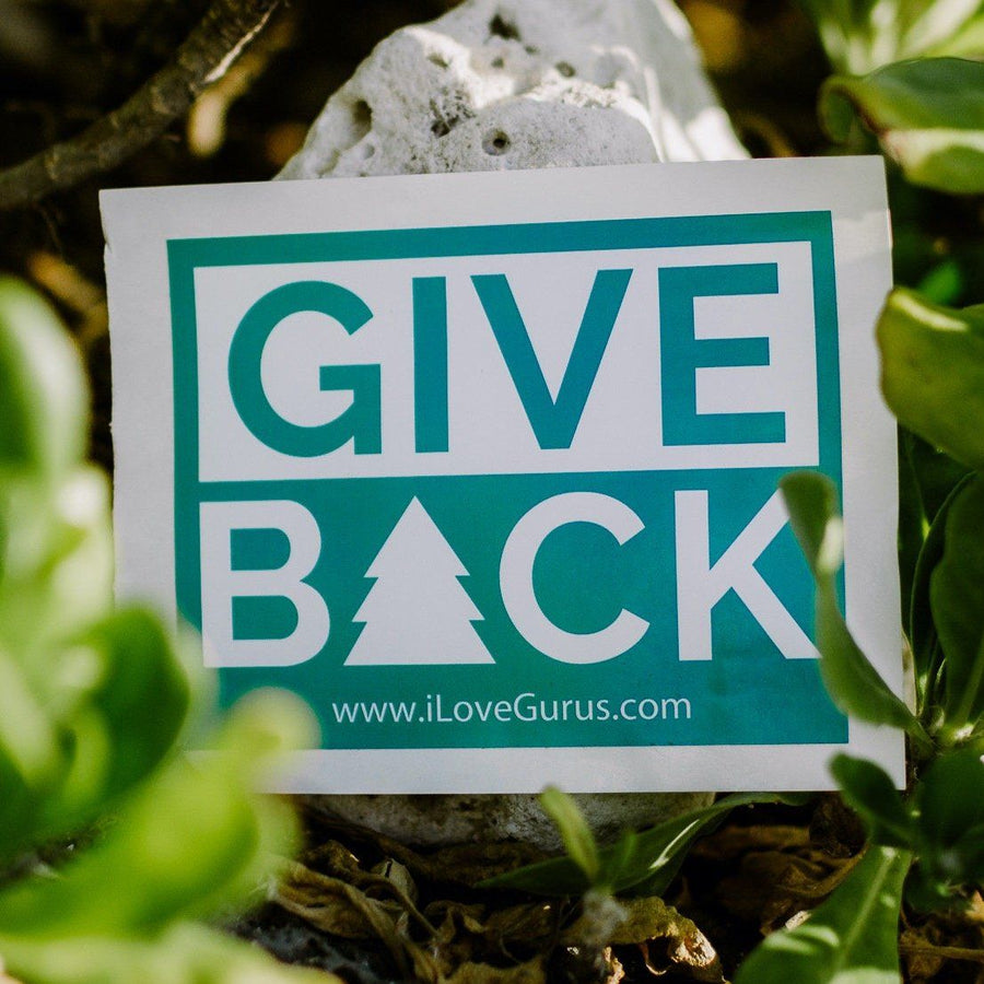 Give Back Sticker