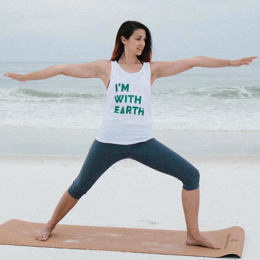 I'm With Earth Tank Top