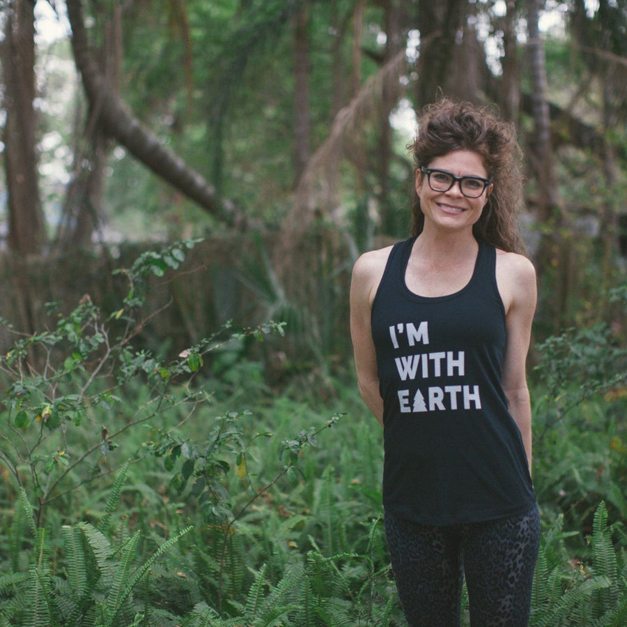 I'm With Earth Tank Top