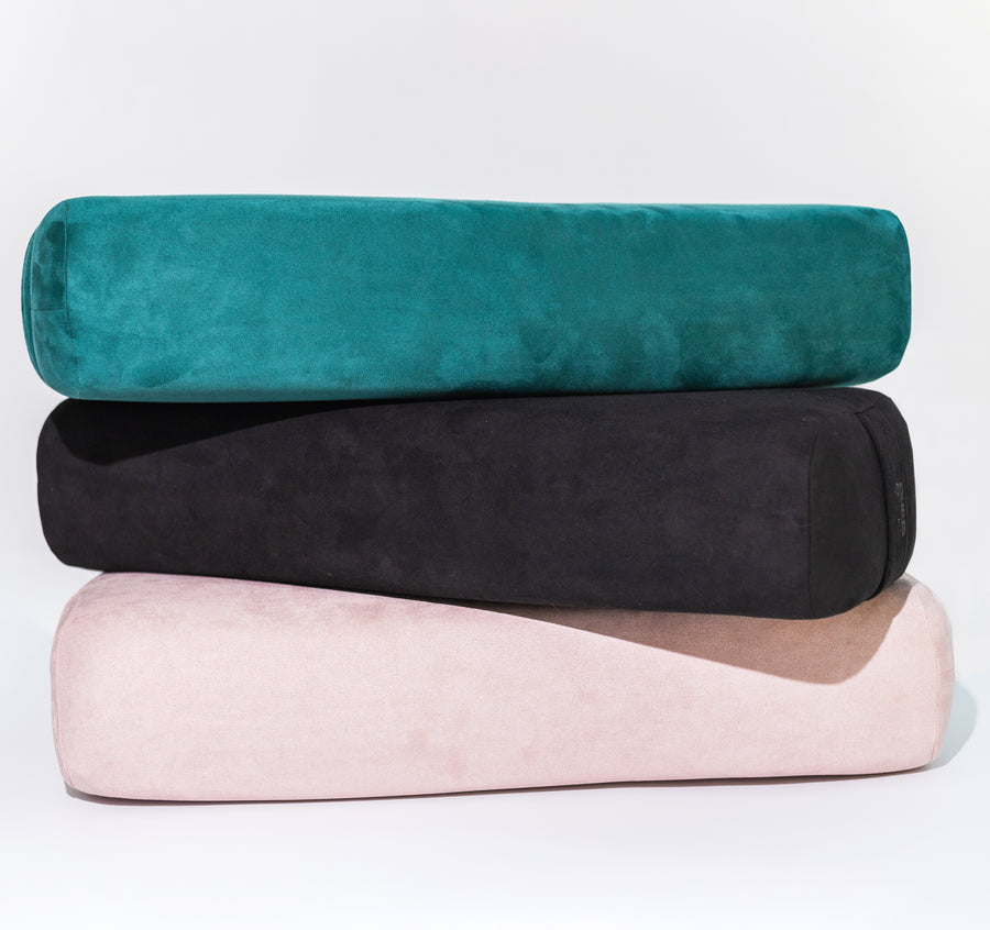 Vegan Suede Yoga Bolster