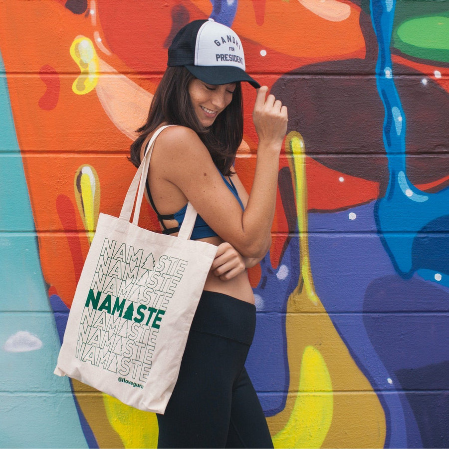 Namaste Canvas Tote