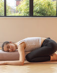 Vegan Suede Yoga Bolster