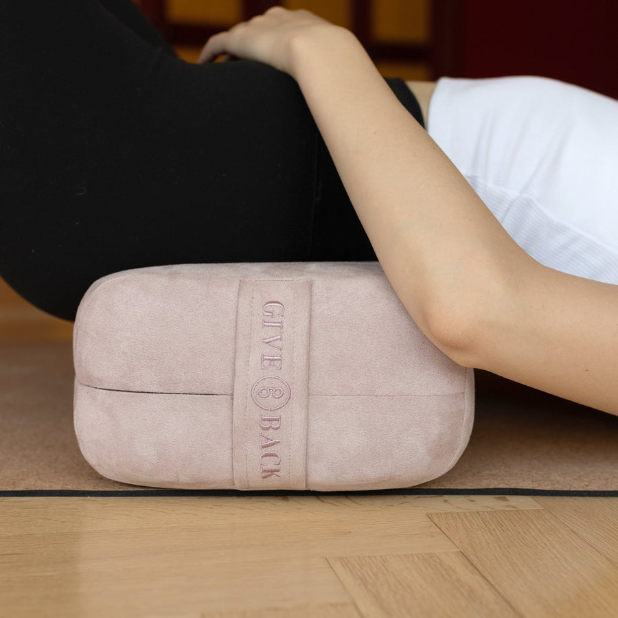 Vegan Suede Yoga Bolster