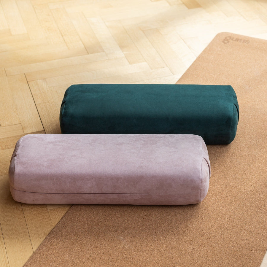 Vegan Suede Yoga Bolster